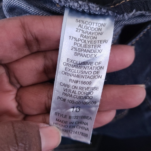 Democracy Ab Technology Shaping Boot Bootcut Jeans Size 16 - Picture 6 of 8